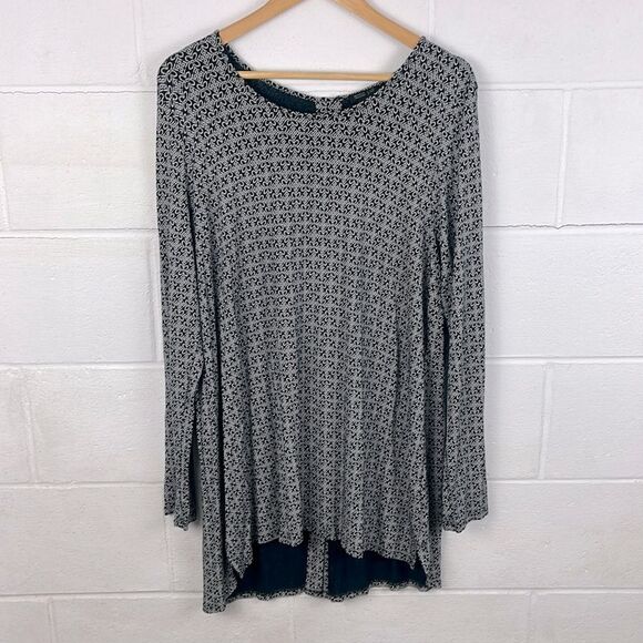 J.Jill wearever collection long sleeve tunic top - Picture 1 of 5